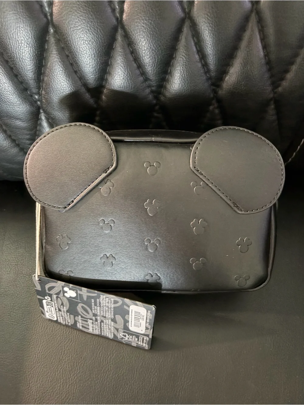 Loungefly Disney Mickey Mouse Figural Cosmetic Bag